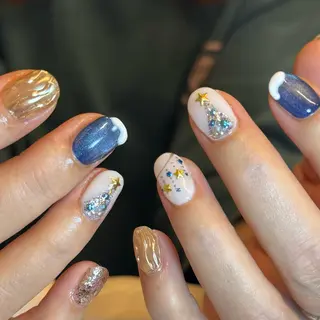 ネイル simplenail 🕊️nanaのネイルデザイン