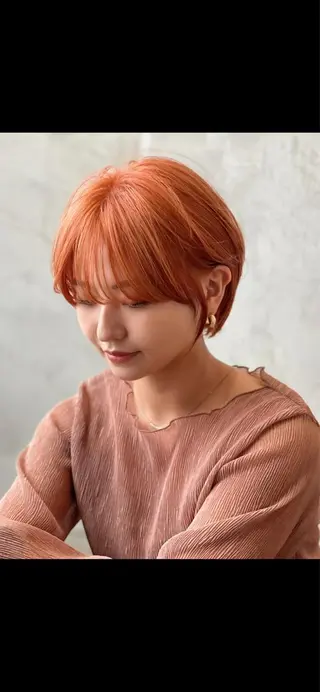 ショート カラー 🉐レイヤー/塩見 弘樹🉐渋谷のヘアスタイル