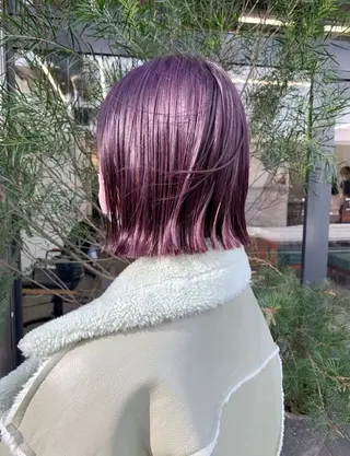 カラー シングルカラー 大募集中❣️ あいりのヘアスタイル