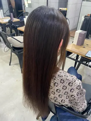 ロング カラー ヘアアレンジ 艶髪ハイトーン特化 梅田美容室SLYのヘアスタイル