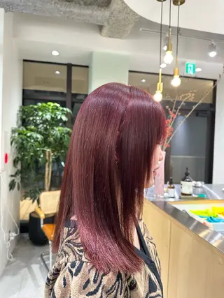 セミロング 🍇透明感カラー/ カットひかる🍒のヘアスタイル