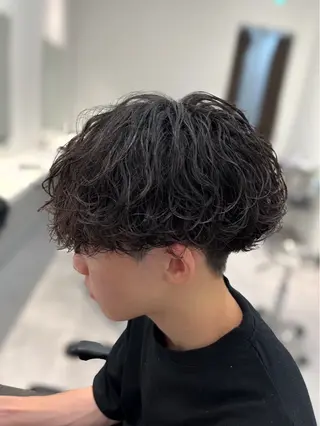 パーマ メンズ メンズ専門/パーマ 特化/栄/北出瑞貴のヘアスタイル