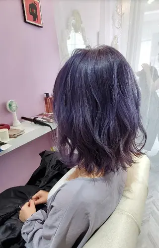 ミディアム ヘアアレンジ カラー ナカシマ  アユミのヘアスタイル