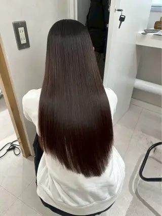ロング SLASHスラッシュ 藤本来夢音のヘアスタイル
