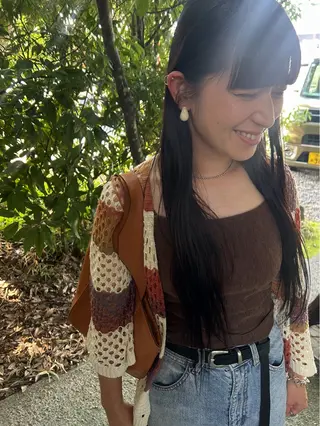 ロング 🌷モードケイズ庄内 ⭐︎ami🌷のヘアスタイル