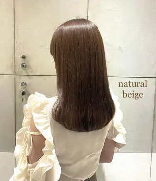 ロング カラー 艶感/ナチュラル 🩵amiのヘアスタイル