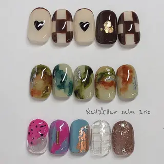 ネイル Hair salon Irie所属・與儀 知佳のネイルデザイン