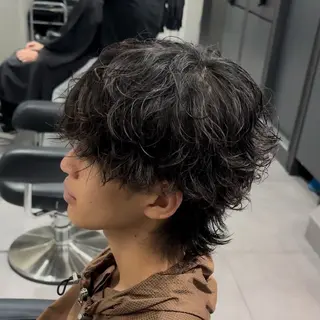 ショート パーマ メンズ メンズパーマ特化 /しゅうとのヘアスタイル