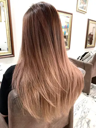 ロング エクステ（レミー毛） NINEのヘアスタイル