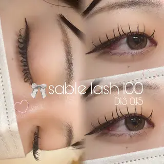 マツエク・マツパ ニシダ マイ.⋆𝜗𝜚のマツエク・マツパデザイン