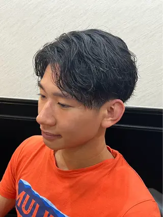 ショート パーマ メンズ littlenene /たちばなのヘアスタイル