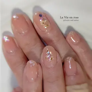 ネイル ラヴィアン ローズのネイルデザイン