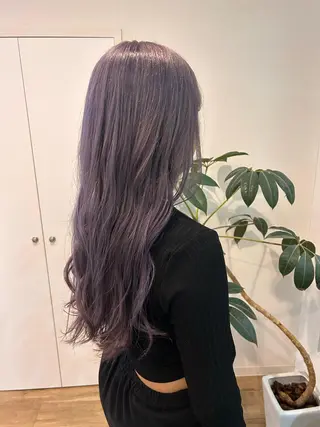 ロング カラー 斉藤 陸のヘアスタイル
