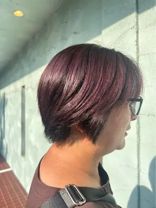 ショート 【カラーモデル募集 】サキ🫧のヘアスタイル