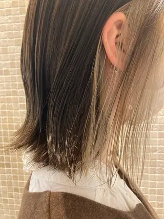 カラー 後藤 瑞季のヘアスタイル