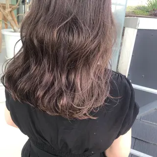 ミディアム カラー 中村 瑞希のヘアスタイル
