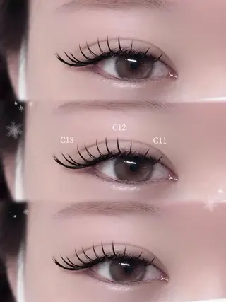 マツエク・マツパ 美容師＆アイリスト 秋山  沙有🎀🪽のマツエク・マツパデザイン