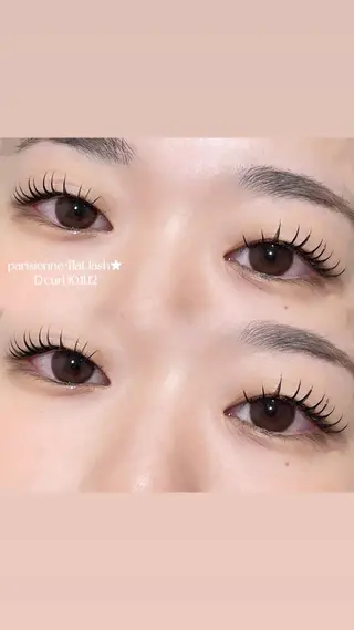 マツエク・マツパ ᴀɴᴊɪ♡束感まつ毛 /京都のマツエク・マツパデザイン