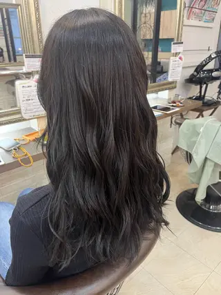 ロング カラー 兒玉/透明感カラー 髪質改善のヘアスタイル