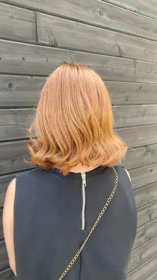 ミディアム 南草津/レイヤー/ ゴトウのヘアスタイル