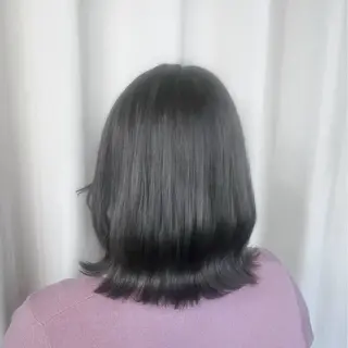 ミディアム カラー かなざわ みかのヘアスタイル