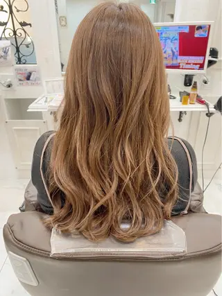 セミロング カラー shanti 渡辺新也✂️のヘアスタイル