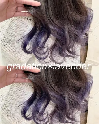 セミロング カラー 横浜🍒カット エクステ／RIEのヘアスタイル