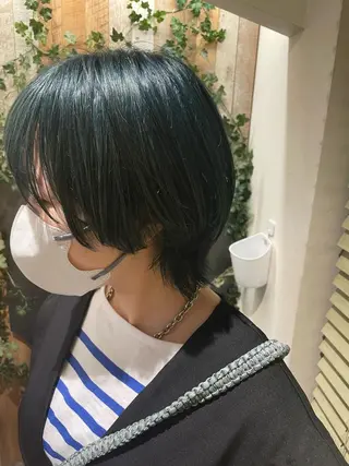 ショート カラー みうら さやかのヘアスタイル
