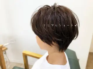 ショート カラー 前田 健太のヘアスタイル