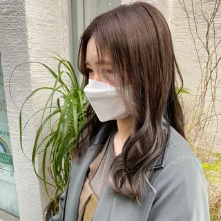 セミロング カラー uros.所属・メンズパーマ/ エクステ🌞セナのヘアスタイル