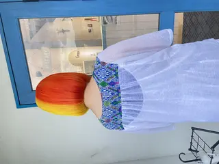 ショート カラー パーマ キッズ ヘアアレンジ メンズ corazon ブリーチのヘアスタイル