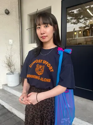 セミロング haco所属・🌿haco / パーマ/ユリナ🕊️のヘアスタイル