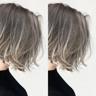 ショート カラー パーマ ヘアアレンジ tocca所属・毎月通える価格♪ 杉本真基のヘアスタイル