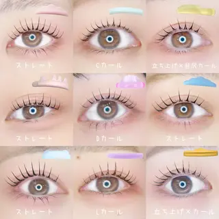 マツエク・マツパ プリュム🐰 OKIGAHARAのマツエク・マツパデザイン