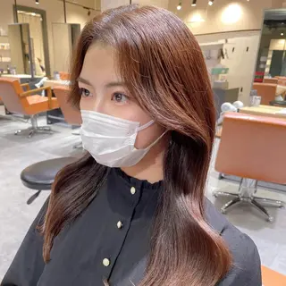 セミロング 石山 洸平のヘアスタイル