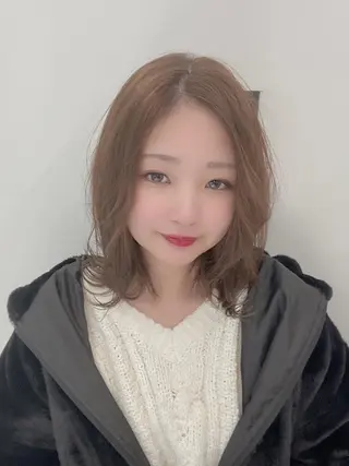 ミディアム カラー ヘアアレンジ 💕STANCE 満足仕上げヒロキのヘアスタイル