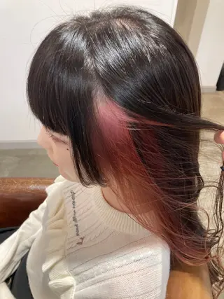 ロング カラー ナルセナツキ 👾ハイトーン👾のヘアスタイル