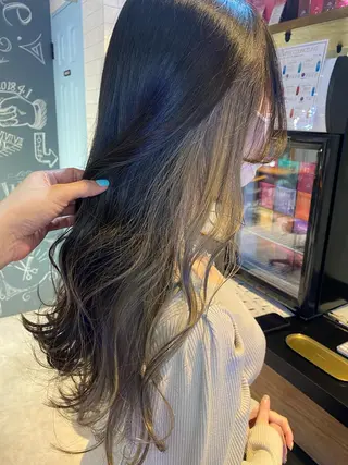 ロング カラー scene.池袋所属・scene. haraのヘアスタイル