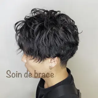 パーマ メンズ 【brace小阪店】 店長   村上直也のヘアスタイル