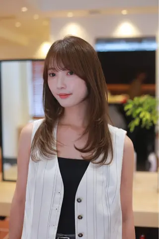 ロング 似合わせカットNo1 いちば ゆなのヘアスタイル