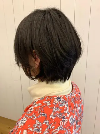ショート ヒロミ/アレンジ/ アンニュイ/透け感のヘアスタイル