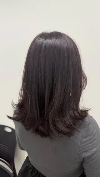 ロング カラー 韓国/ハイトーン/ riko🫧のヘアスタイル