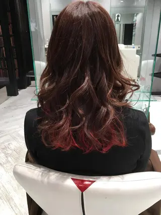 カラー TECHRISE金山所属・ERIKO Tのヘアスタイル