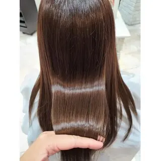 セミロング 💓透明感カラー 心斎橋No1💓のヘアスタイル
