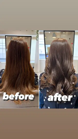 ロング カラー 🌿earth亀有店 【緑髪のノブ】🌿のヘアスタイル