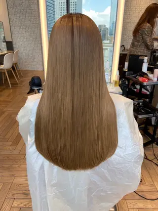 ロング 竹内 蓮のヘアスタイル