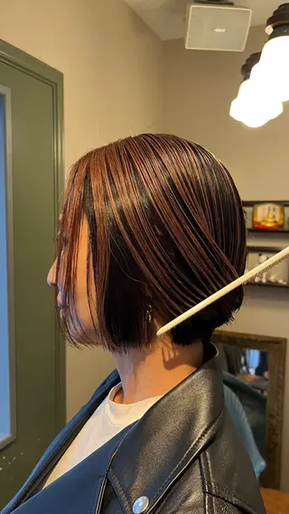 ミディアム 甲斐 真桜のヘアスタイル