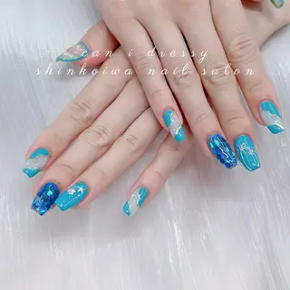 ネイル キャンアイドレッシー 新小岩のネイルデザイン