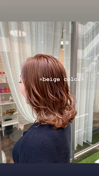 ミディアム 似合わせ大得意美容師 .Haruka.のヘアスタイル
