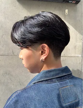 ショート パーマ メンズ nico TOKYO所属・ニュアンスパーマ/ 髪質改善🌈ﾊﾂﾞｷのヘアスタイル
